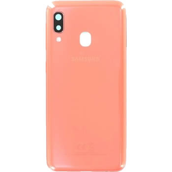 Coque arrière orange originale Samsung Galaxy A20e