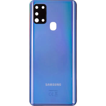 Coque arrière bleu originale Samsung Galaxy A21s