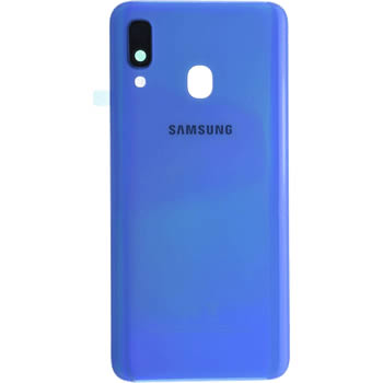 Vitre arrière bleue originale Samsung Galaxy A40