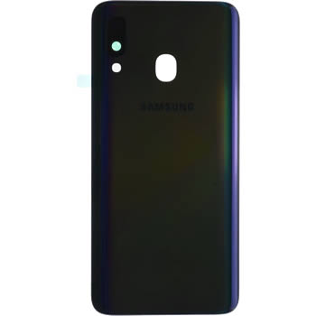 Vitre arrière noire originale Samsung Galaxy A40