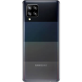 Coque arrière noire originale Samsung Galaxy A42