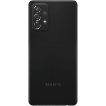 Coque arrière noire originale Samsung Galaxy A52