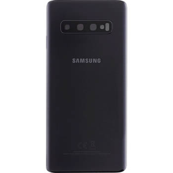 Vitre arrière noire originale Samsung Galaxy S10 Plus