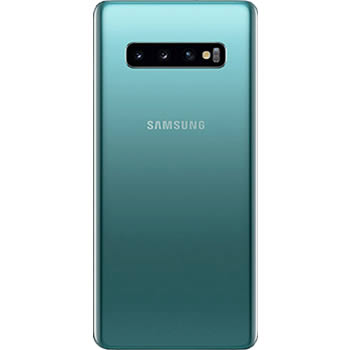 Vitre arrière verte originale Samsung Galaxy S10 Plus