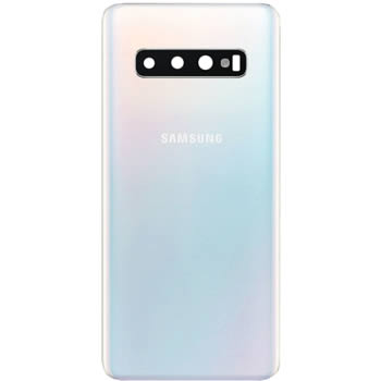 Vitre arrière blanche originale Samsung Galaxy S10