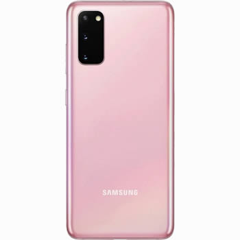 Vitre arrière rose originale Samsung Galaxy S20