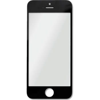 Vitre avant noire pour iPhone 5