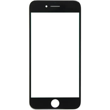 Vitre avant noire pour iPhone 8 Plus