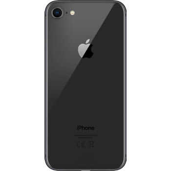 Vitre arrière noire pour iPhone 8