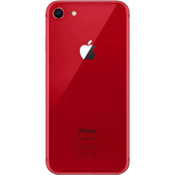 Vitre arrière rouge pour iPhone 8