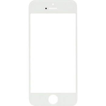 Vitre avant blanche pour iPhone SE