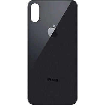 Vitre arrière grise pour iPhone Xs Max